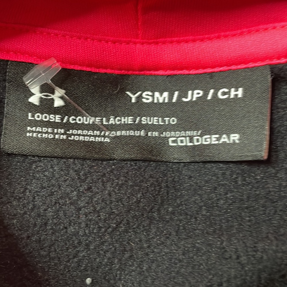 Under Armour Girls Hoodie Sweater Size YSM/P/CH - Picture 12 of 16